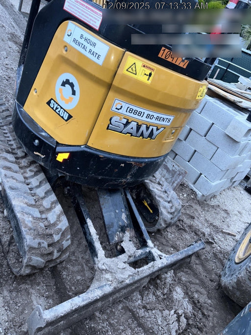 2020 SANY SY26
