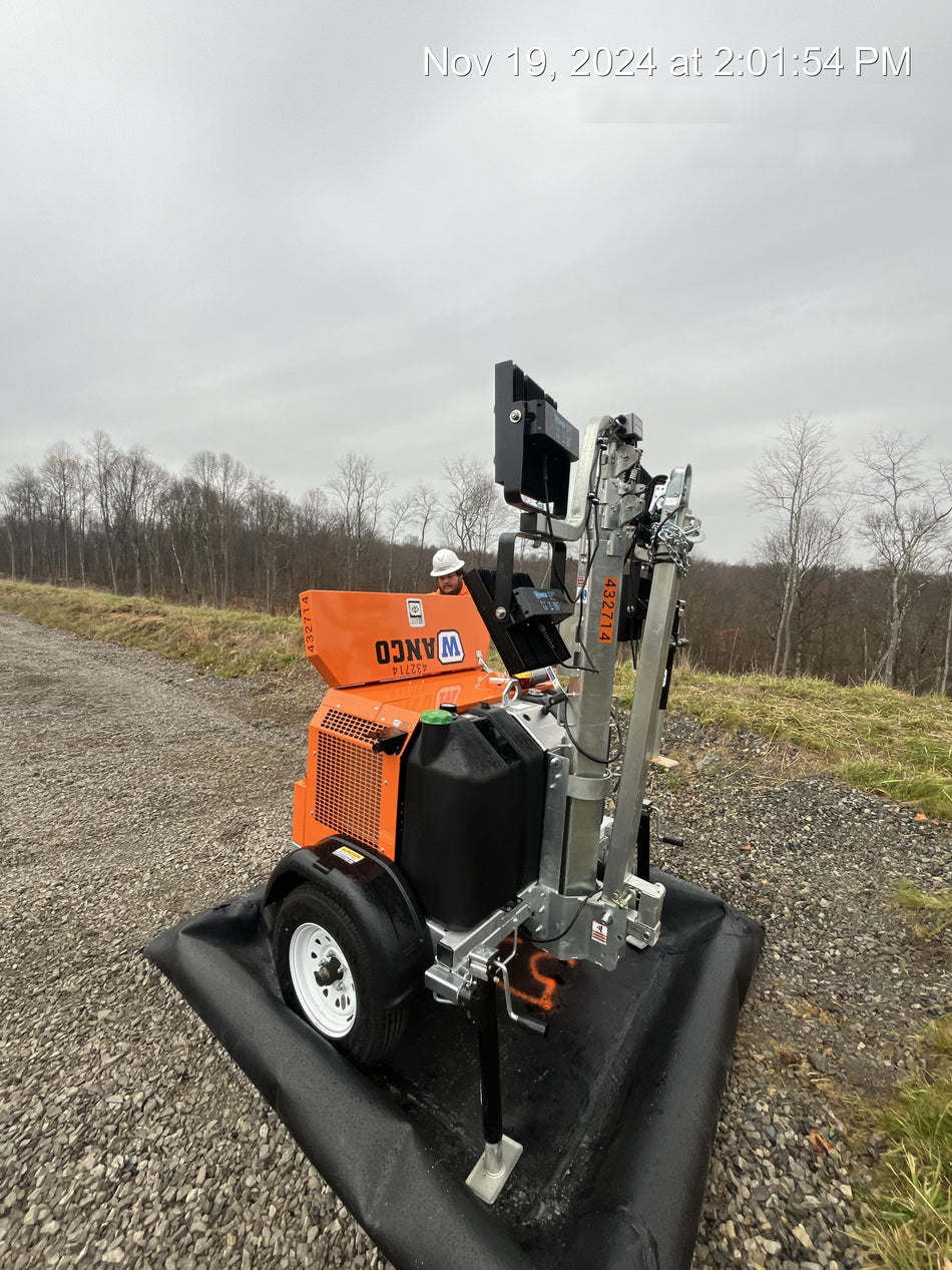 2024 Wanco WLTT-4MM4K Diesel, Deep Sea Controller, Shore Power Plug, Auto Start, (4) 350W LED Floodlights, 4kW Generator, 60 Gal Fuel Tank, 2" Ball, T3