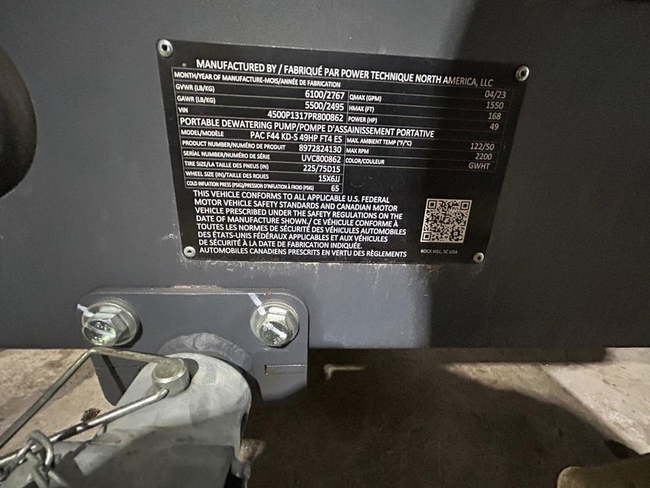 2023 ATLAS COPCO PAC F44 KD-S