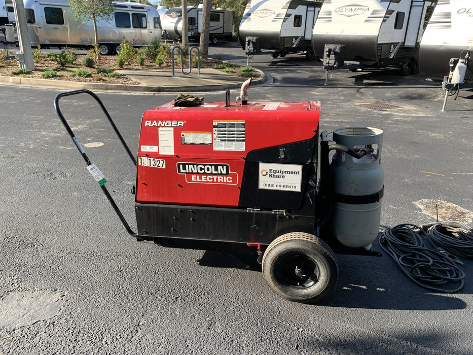 2021 Lincoln Electric Ranger 305 LPG K3430-1, Ranger 305 LPG, Undercarriage, Tank Holder & Strap, 10kw AC Gen, 25hp Kohler LPG Eng