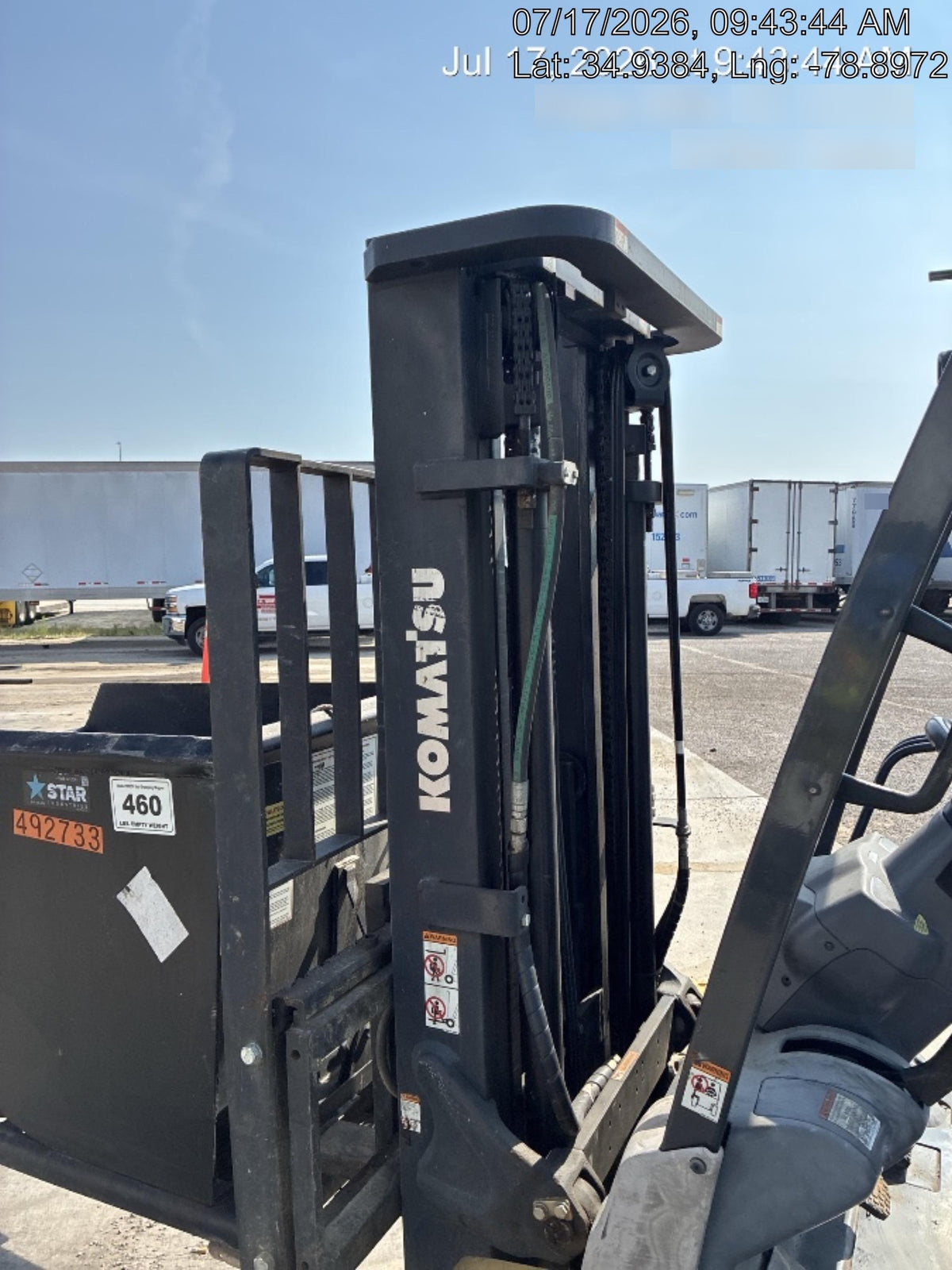 2019 KOMATSU FG25T-16