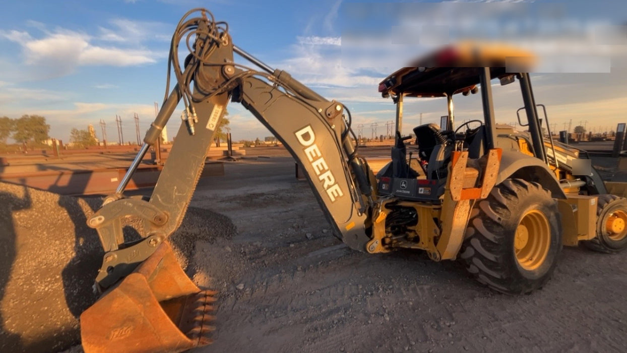 2020 John Deere 310LEP - Extendable Stick Canopy, 4WD, Extendable Stick, Pilot Controls, 2 Way Hydraulics, TAG Manual QC