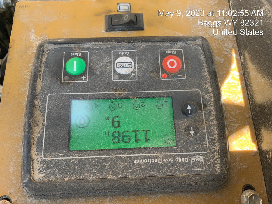 2022 Allmand NLV3GR (4) LED Light Fixture 350W, 23' Vertical Mast, 3kW Prime, Towable, ES Decals, T3