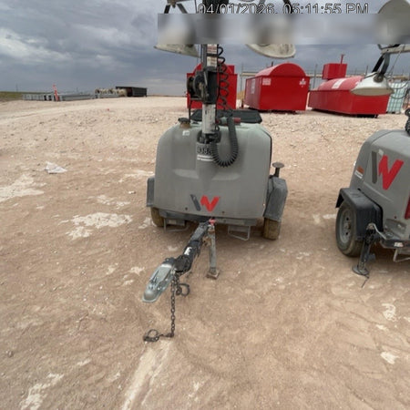 2019 Wacker Neuson LTV6L-MH Wacker Neuson LTV6L Mobile Light Tower w/Fuel Level Sensor Installed
