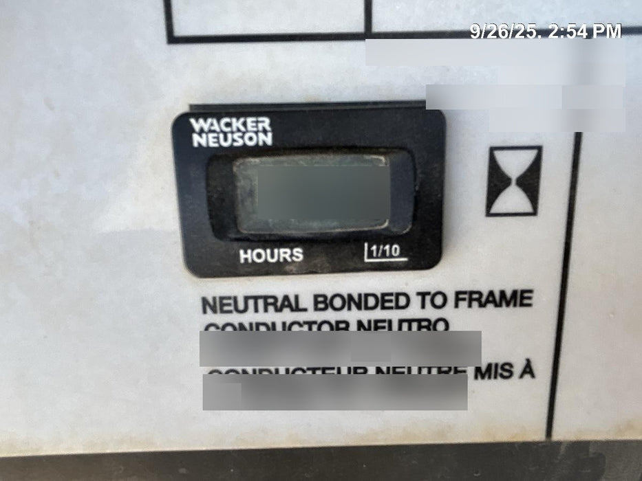 2018 Wacker Neuson LTV6K-MH Wacker Neuson LTV6K Mobile Light Tower w/Fuel Level Sensor Installed