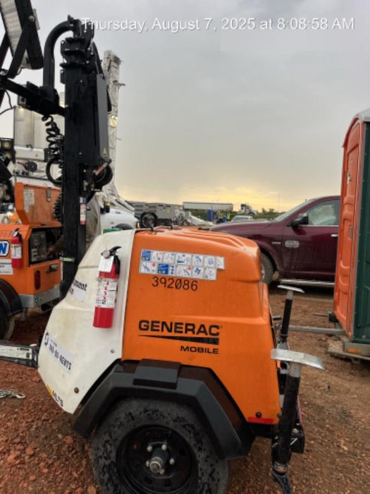 2024 Generac MLT2 Diesel, Flex Switch 120V Input, Powerzone Controller, 
(4) 320W LED Lights, 4kW Generator, 39.9 Gal Fuel Tank, 2" Ball, T3