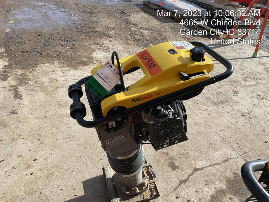 2021 WACKER NEUSON BS60-4As