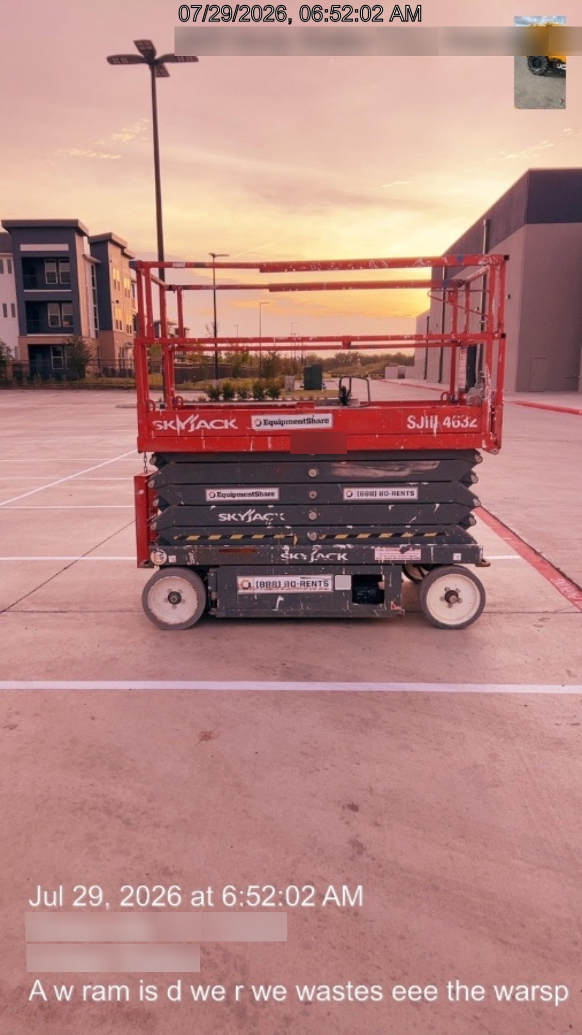 2017 SKYJACK SJIII-4632