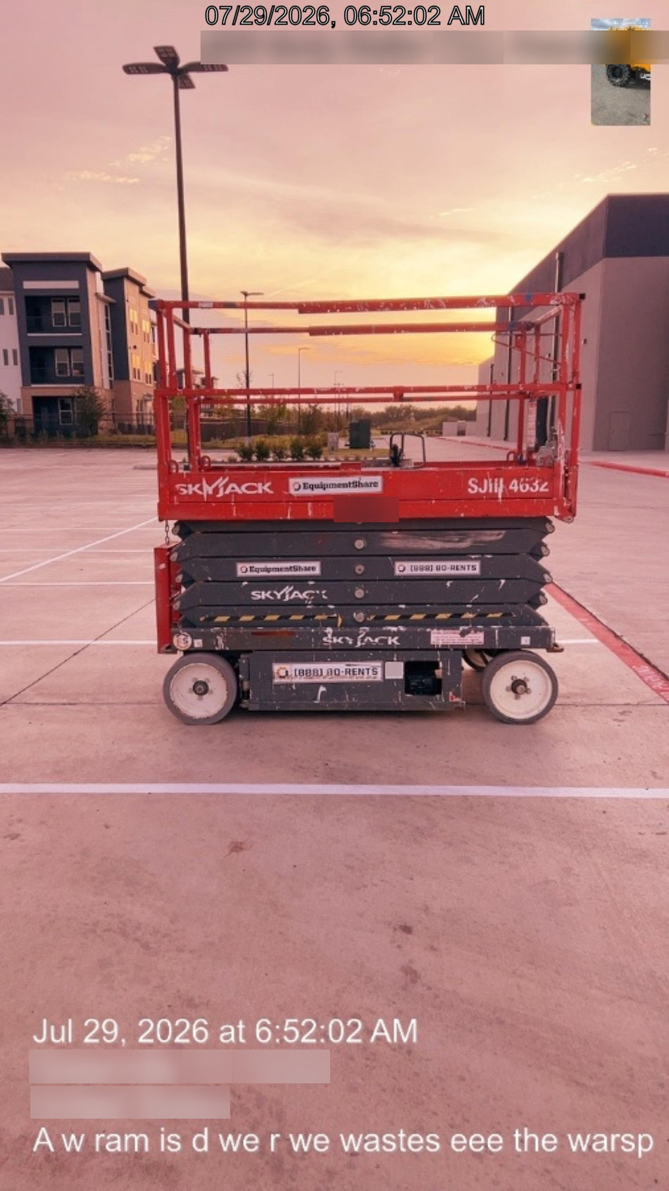2017 SKYJACK SJIII-4632