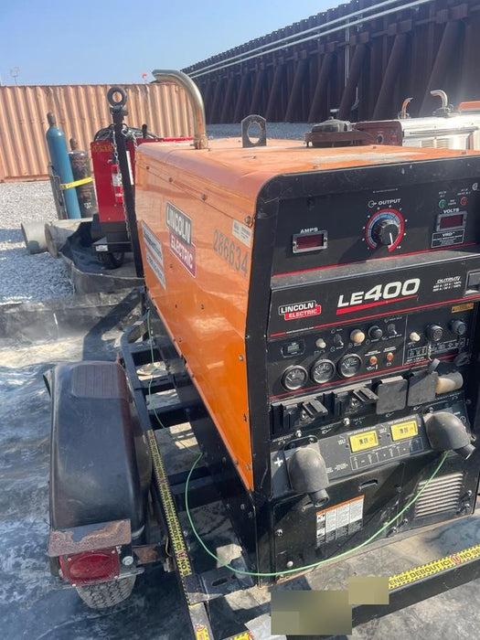 2022 Lincoln Electric LE400 Kubota V1505, Trlr, Cable Rack, Light Kit, ES Decals, T3