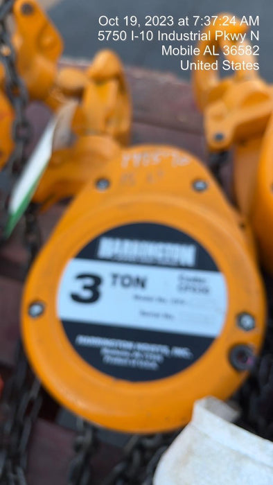 2021 HARRINGTON CF030-15