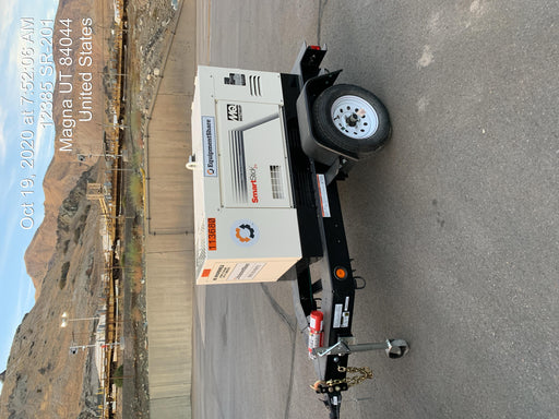 2020 Multiquip DLW400ESA4 400 amp Welder, 14kW, 120/240V, T4F Kubota, Trailer