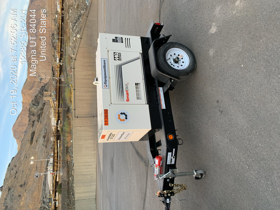 2020 Multiquip DLW400ESA4 400 amp Welder, 14kW, 120/240V, T4F Kubota, Trailer