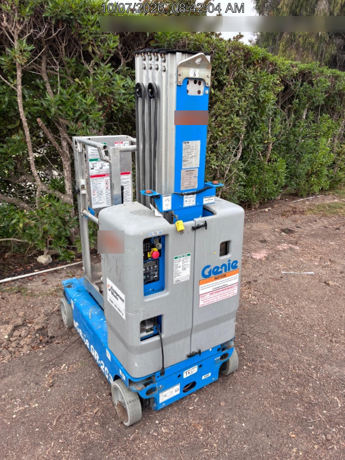 2020 GENIE GR-20