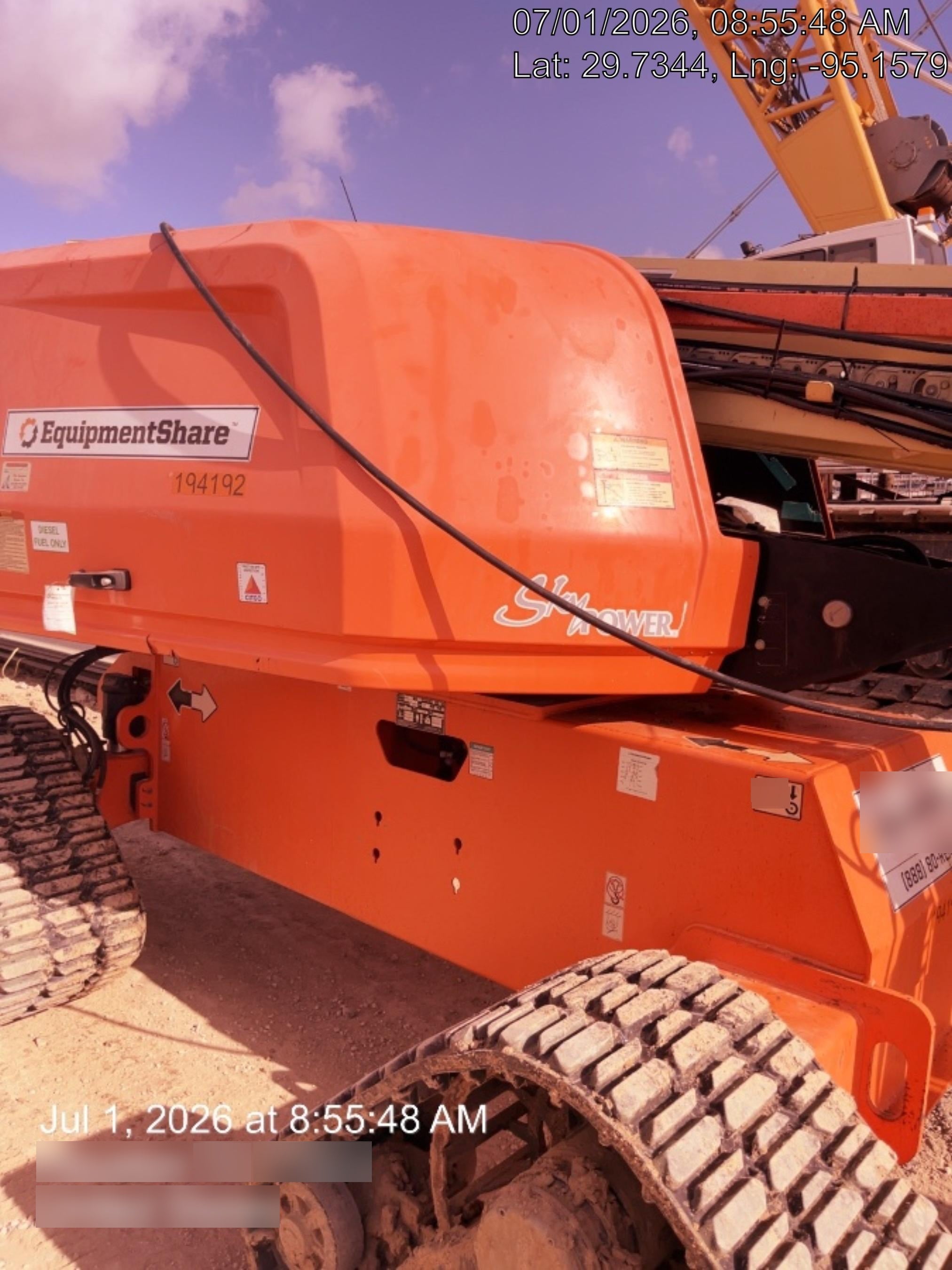 2021 JLG 660SJ Quad Track
