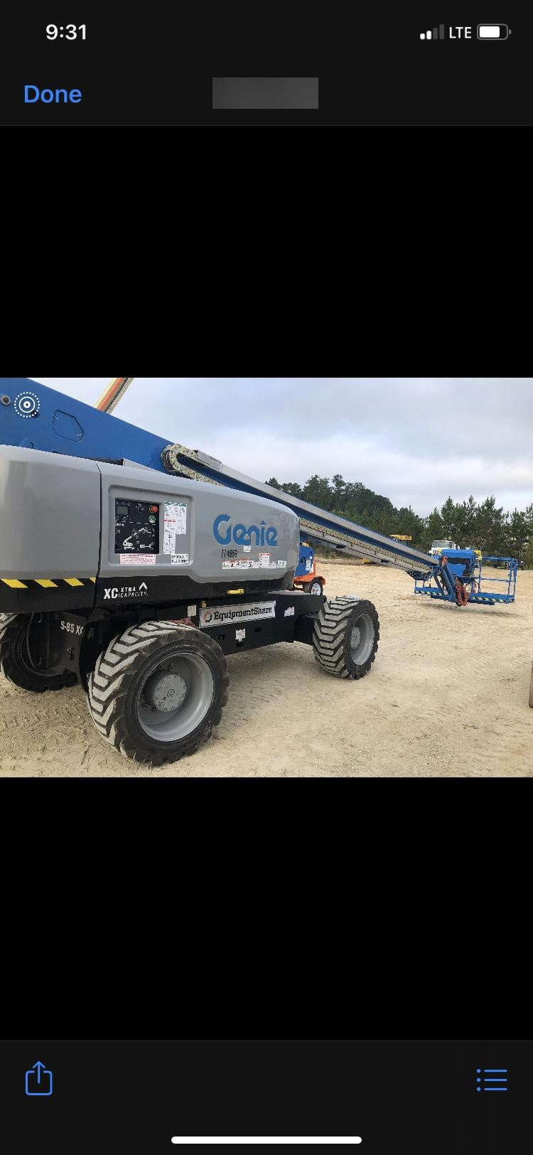 2020 GENIE S-85 XC