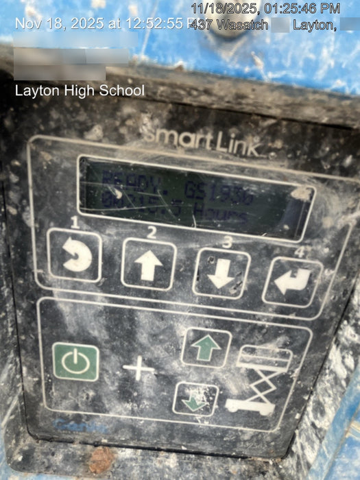 2019 Genie GS-1930 Fixed rails with chain Entry