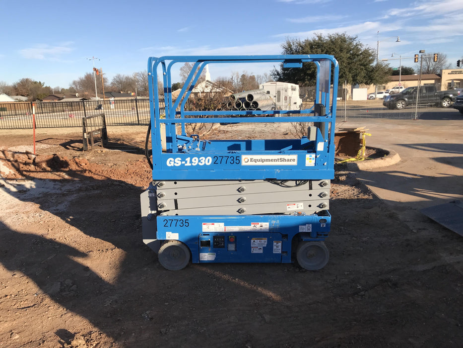 2018 Genie GS-1930 GS-1930 w/Fixed Rail, Chain Entry