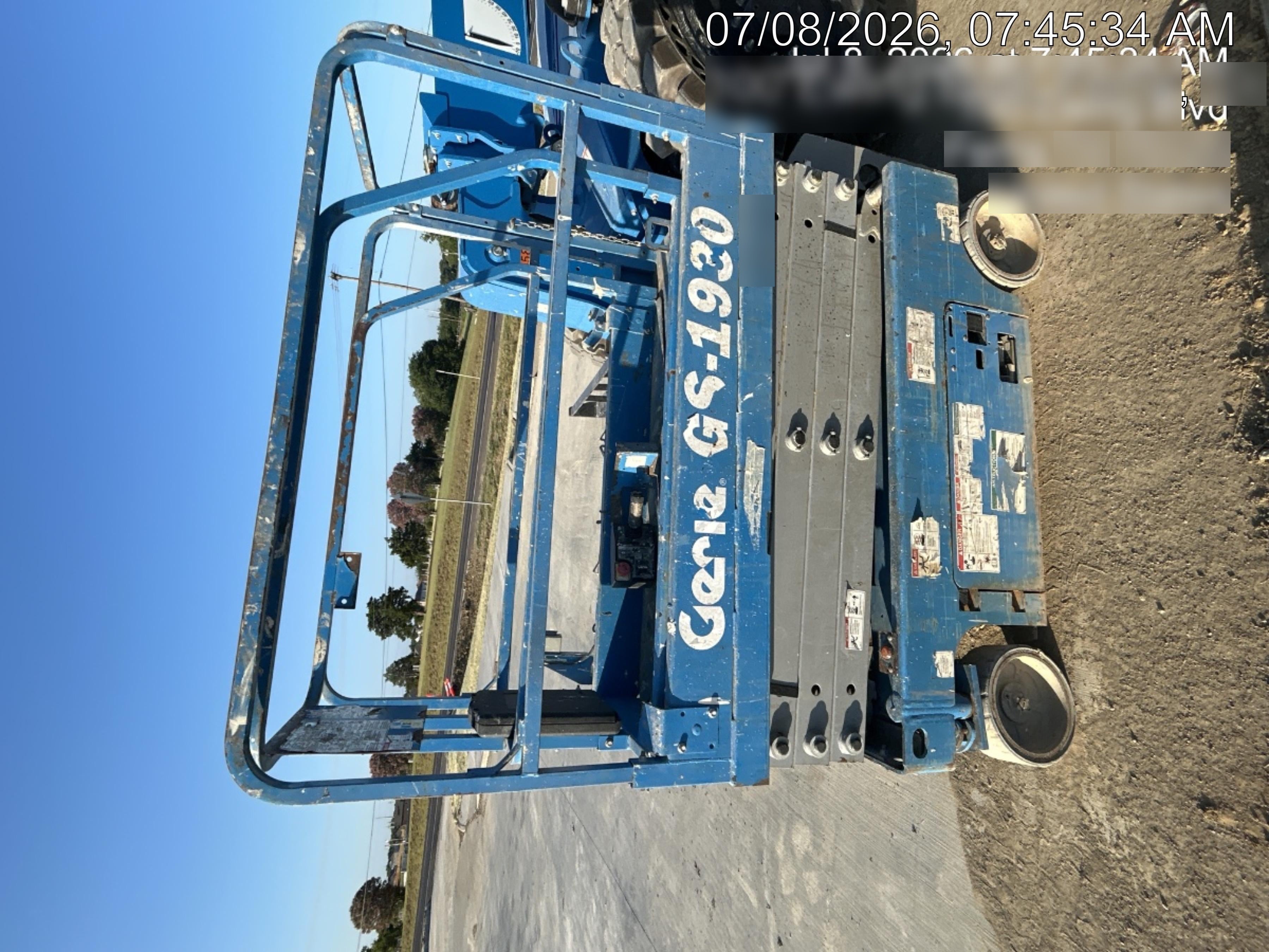 2018 Genie GS-1930 Genie GS-1930 w/Fixed Rail, Chain Entry