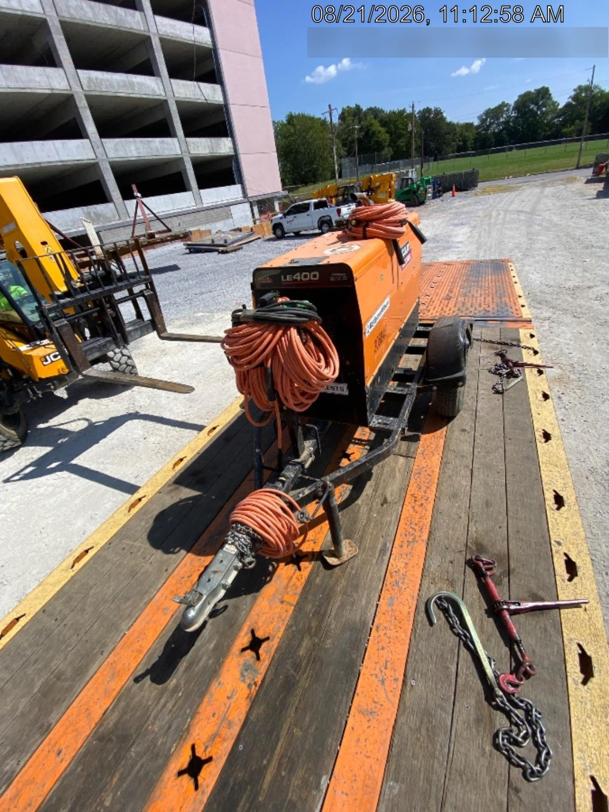 2023 Lincoln Electric LE400 Kubota V1505, Trlr, Cable Rack, Light Kit, ES Decals, T3