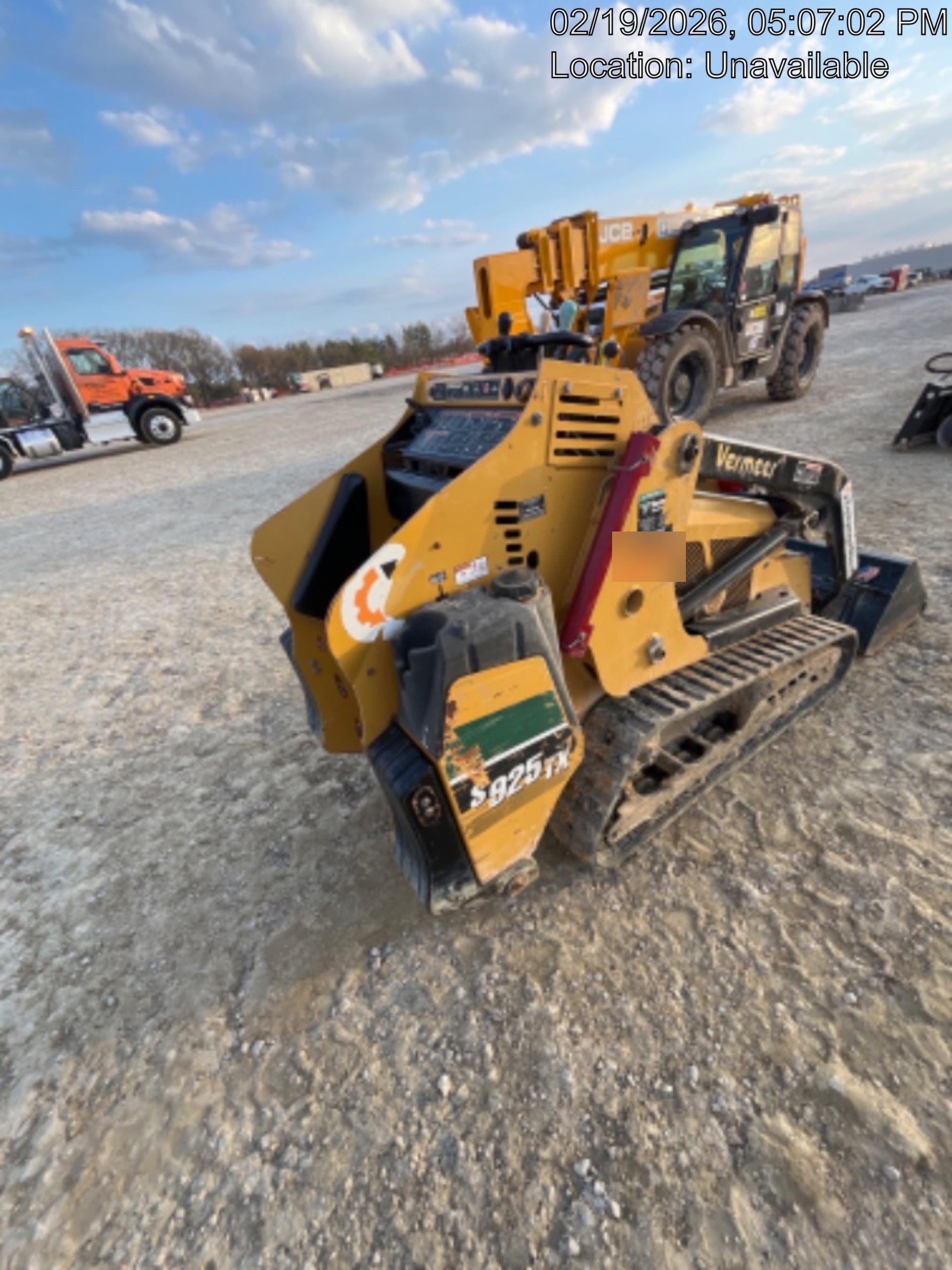 2019 VERMEER S925TX