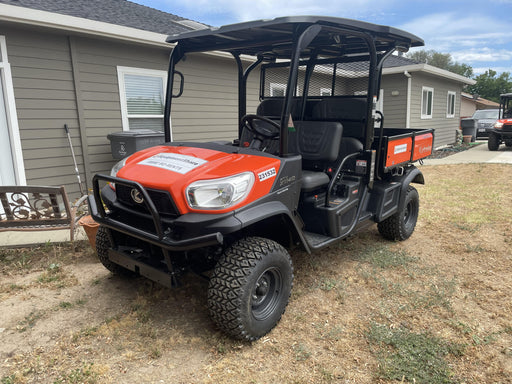 2022 Kubota RTV-X1140W-H Plastic Canopy, Windshield Acrylic Clear, LED Strobe Light, Wire Harness Kit, Back up Alarm