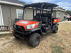 2022 Kubota RTV-X1140W-H Plastic Canopy, Windshield Acrylic Clear, LED Strobe Light, Wire Harness Kit, Back up Alarm
