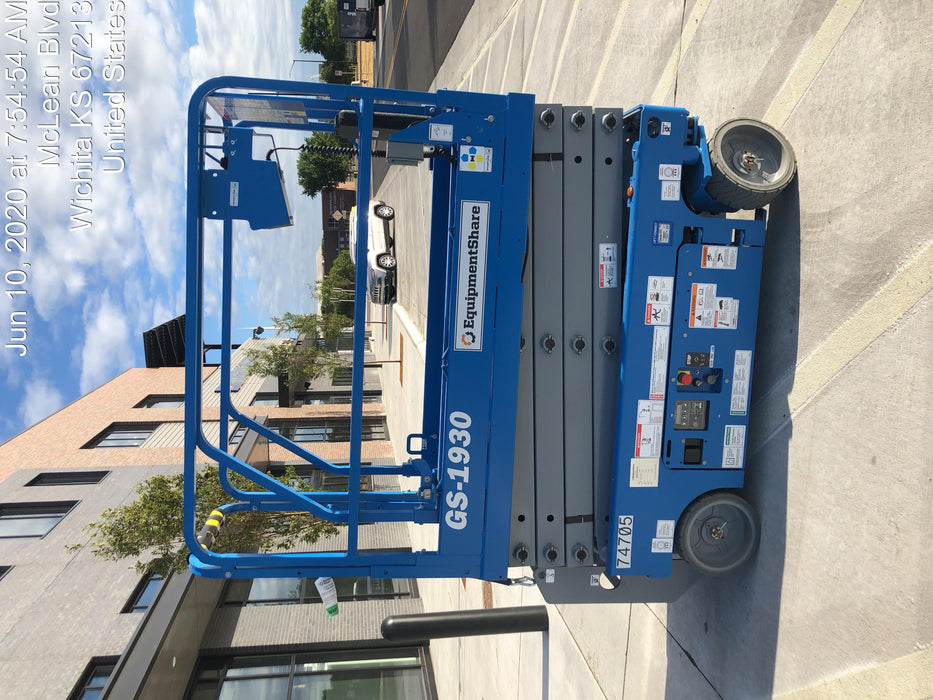 2020 Genie GS-1930 Fixed rails with chain entry gate - Pre A92.20