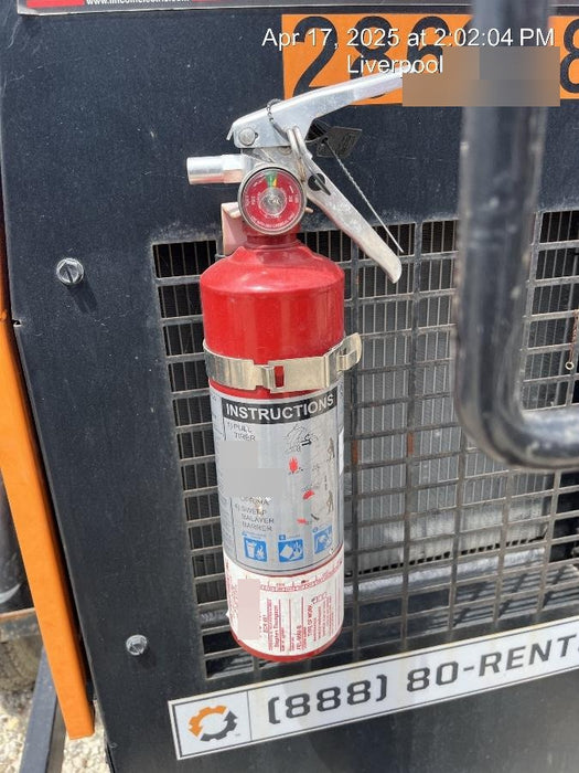 2022 Lincoln Electric LE400 Kubota V1505, Trlr, Cable Rack, Light Kit, ES Decals, T3