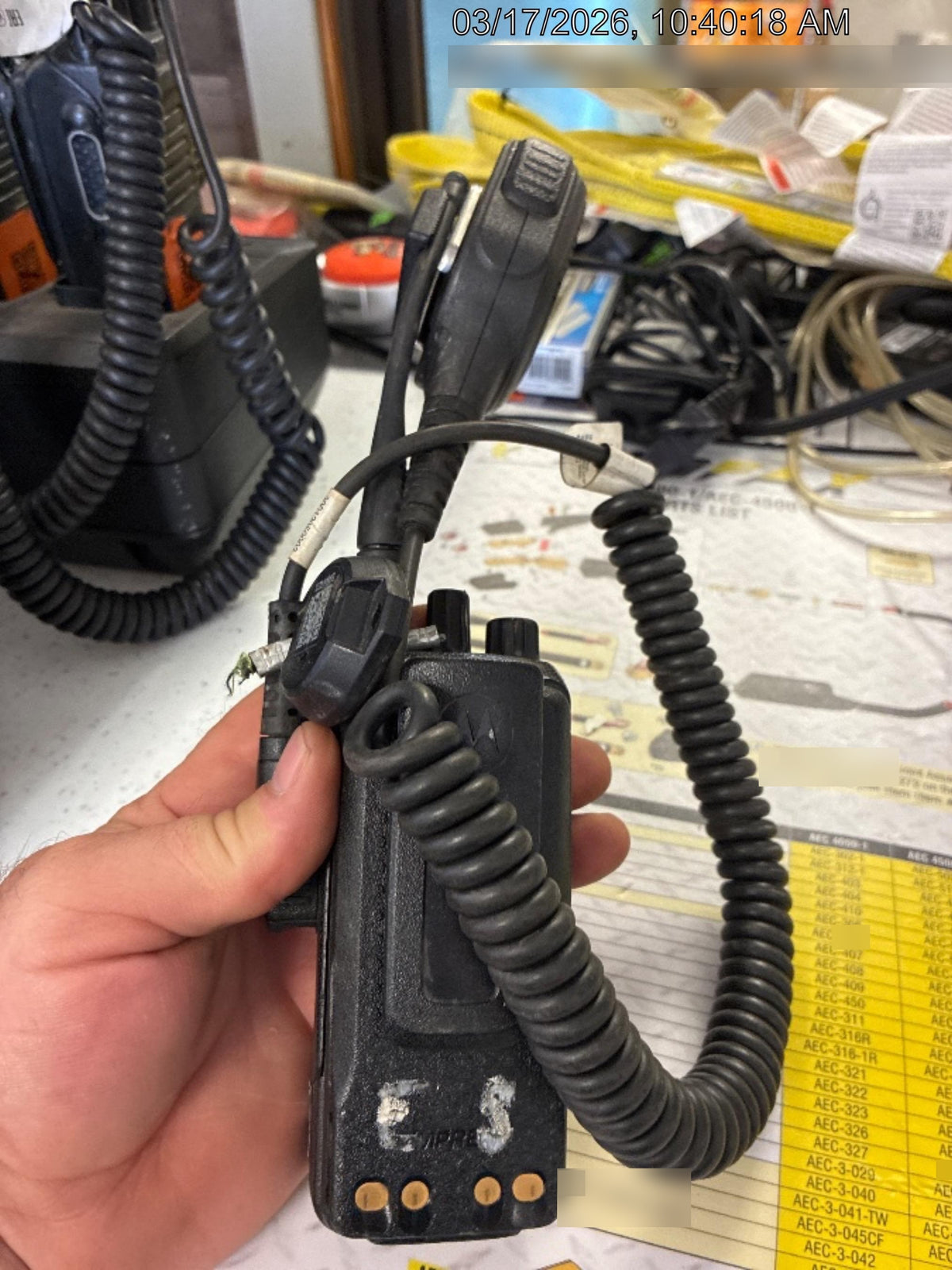 2022 MOTOROLA XPR3300E