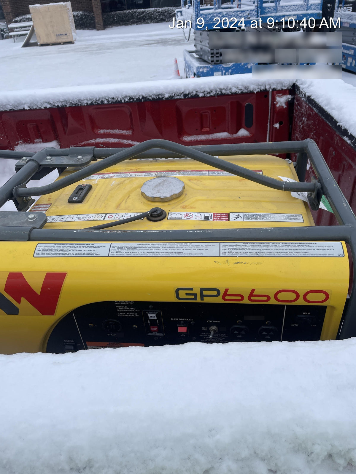 2020 WACKER NEUSON GP6600A