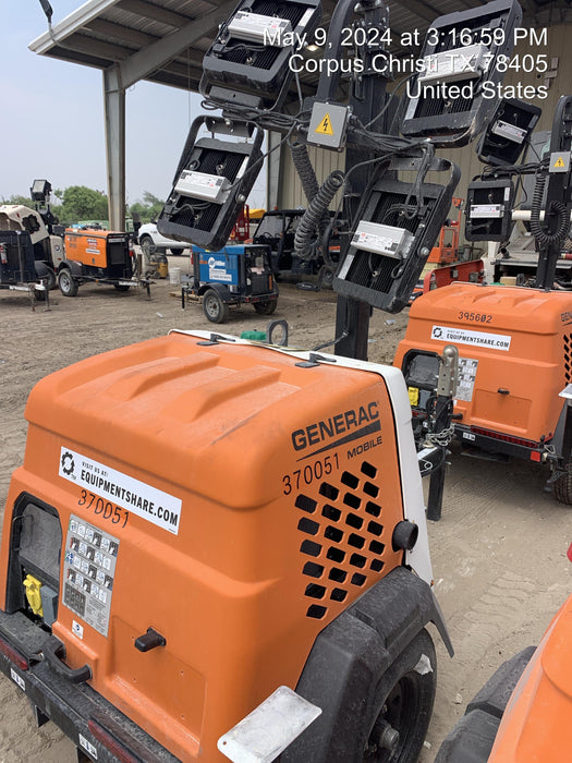 2023 Generac MLT2 Diesel, Flex Switch 120V Input, Powerzone Controller, 
(4) 320W LED Lights, 4kW Generator, 39.9 Gal Fuel Tank, 2" Ball, T3