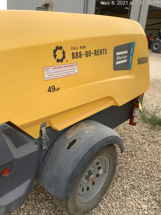 2021 ATLAS COPCO XAS188 CWK