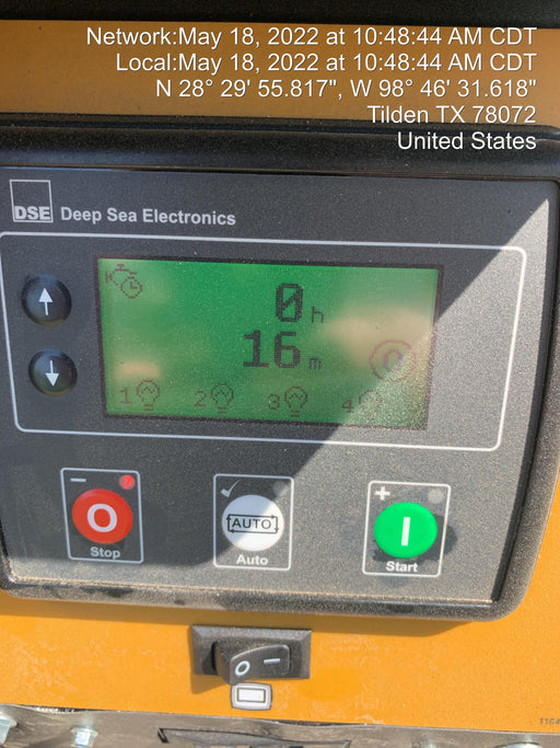 2022 Allmand NLV3GR (4) LED Light Fixture 350W, 23' Vertical Mast, 3kW Prime, Towable, Deep Sea L401, Leveling Jacks, Yanmar T4F 5.8hp