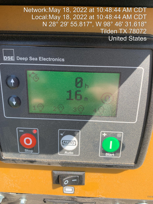 2022 Allmand NLV3GR (4) LED Light Fixture 350W, 23' Vertical Mast, 3kW Prime, Towable, Deep Sea L401, Leveling Jacks, Yanmar T4F 5.8hp