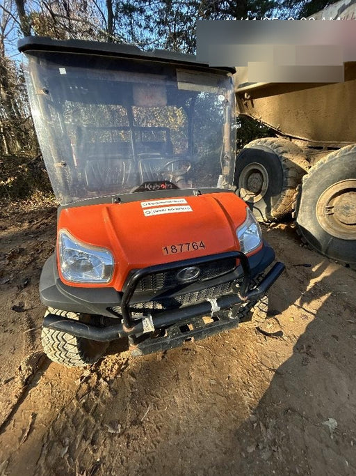 2022 Kubota RTV-X1140W-H Plastic Canopy, Windshield Acrylic Clear, LED Strobe Light, Wire Harness Kit, Back up Alarm