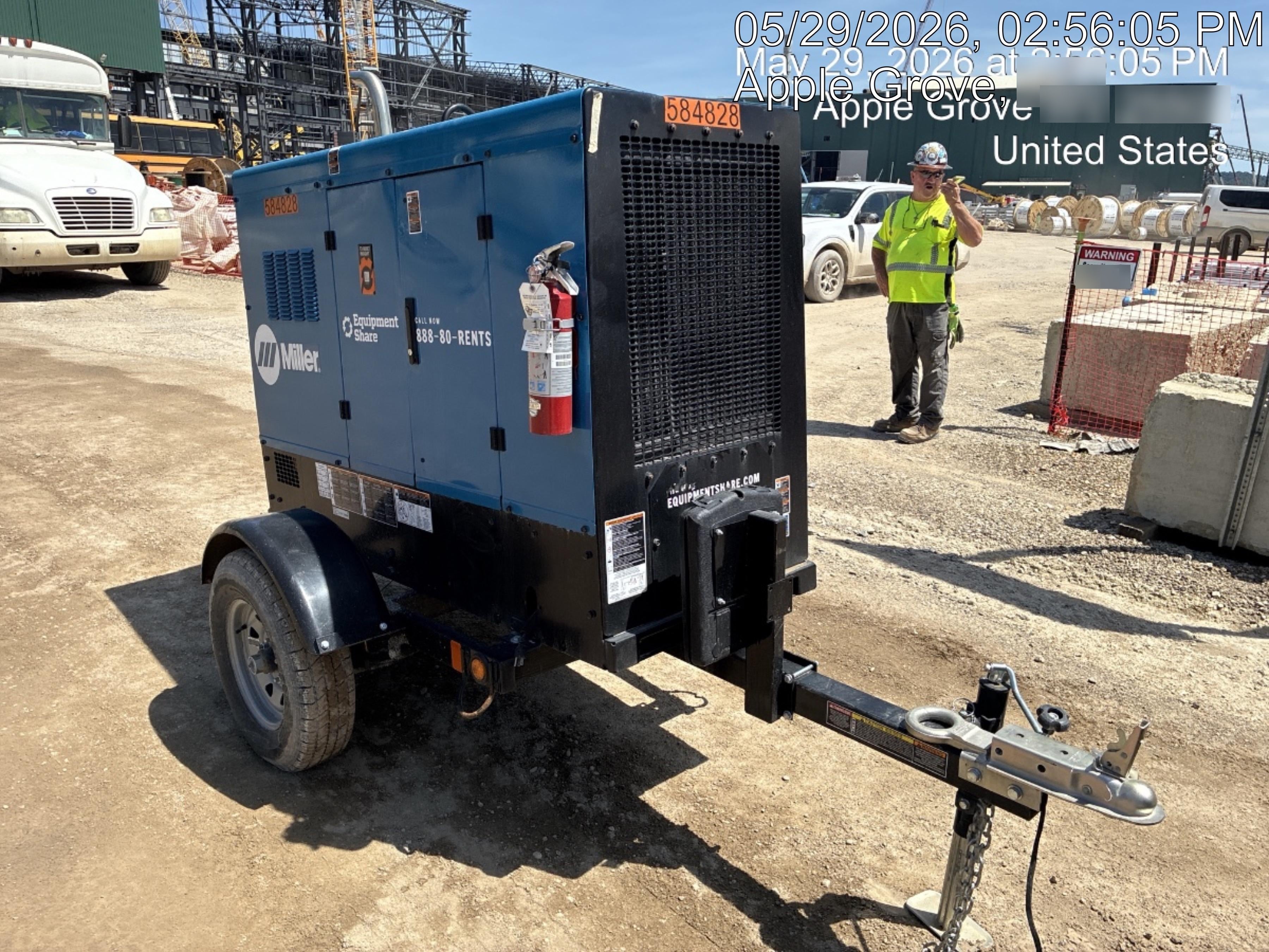 2025 MILLER ELECTRIC BIG BLUE 500