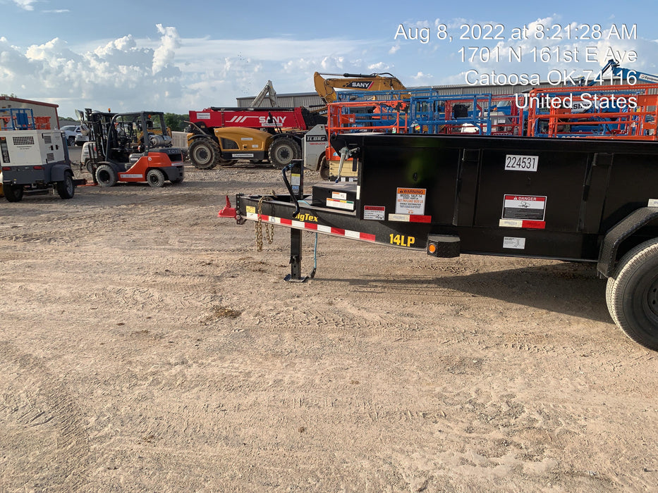 2022 BIG TEX TRAILER 14LP-14BK6SIRPD