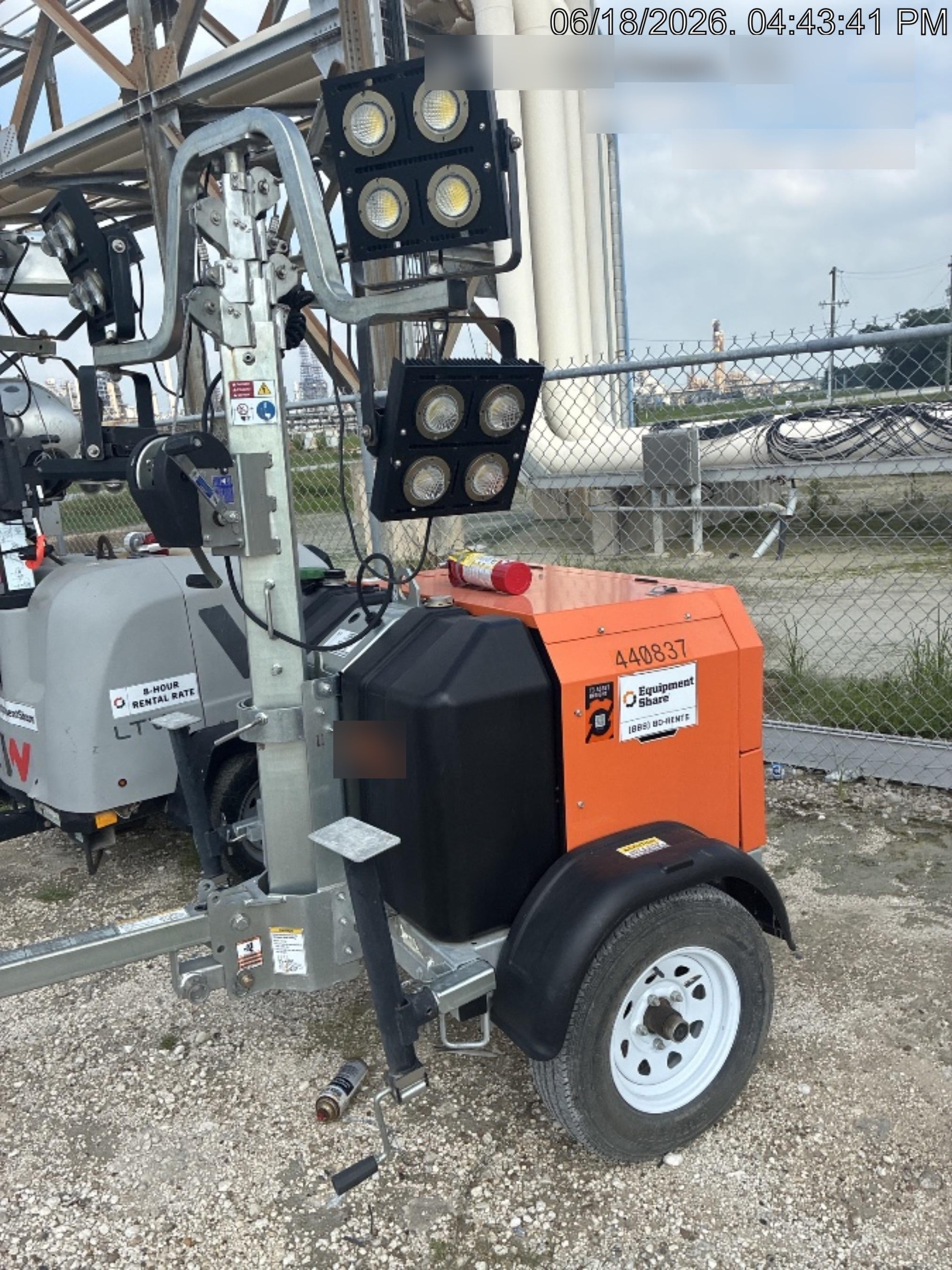 2024 Wanco WLTT-4MM4K Diesel, Deep Sea Controller, Shore Power Plug, Auto Start, (4) 350W LED Floodlights, 4kW Generator, 60 Gal Fuel Tank, 2" Ball, T3