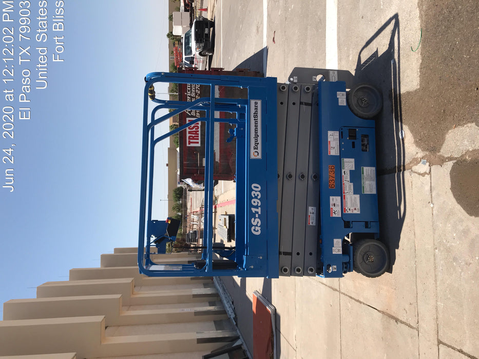 2020 Genie GS-1930 Standard Machine