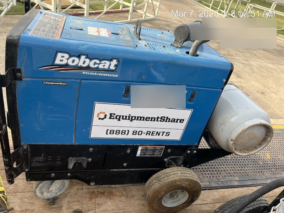 2019 Miller Electric BOBCAT 250 LP/Propane, Running Gear, Tank Bracket, Hose