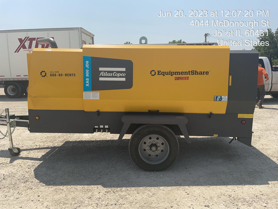 2022 ATLAS COPCO XAS 900