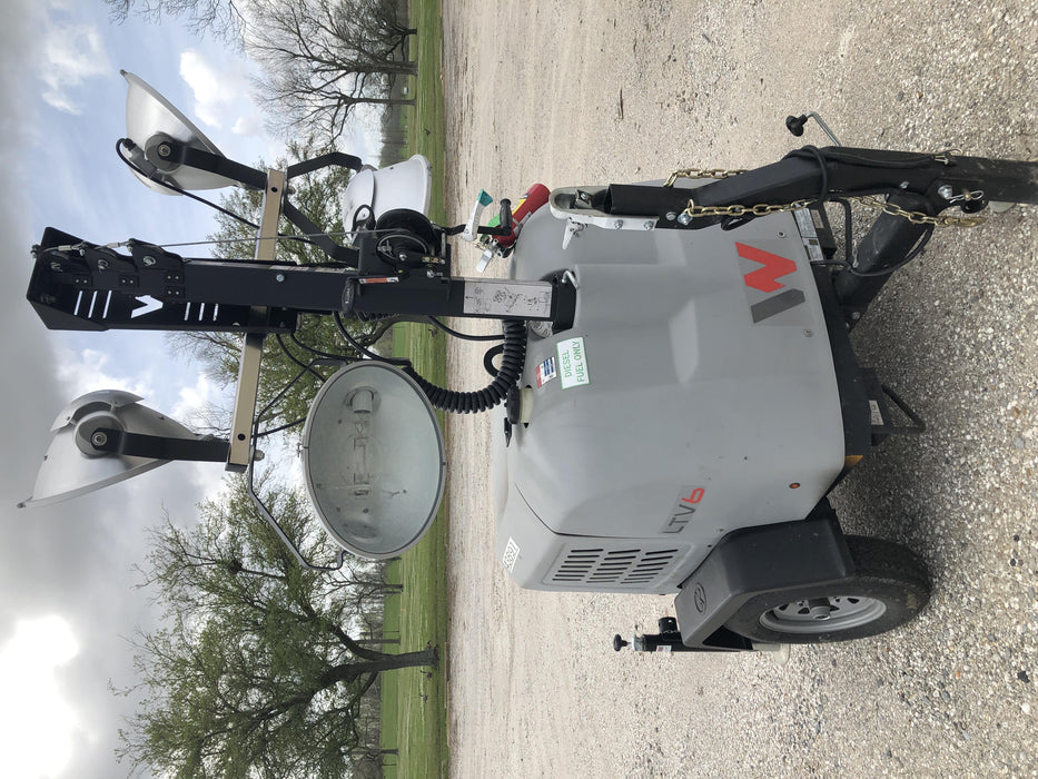2019 Wacker Neuson LTV6L-MH Wacker Neuson LTV6L Mobile Light Tower w/Fuel Level Sensor Installed