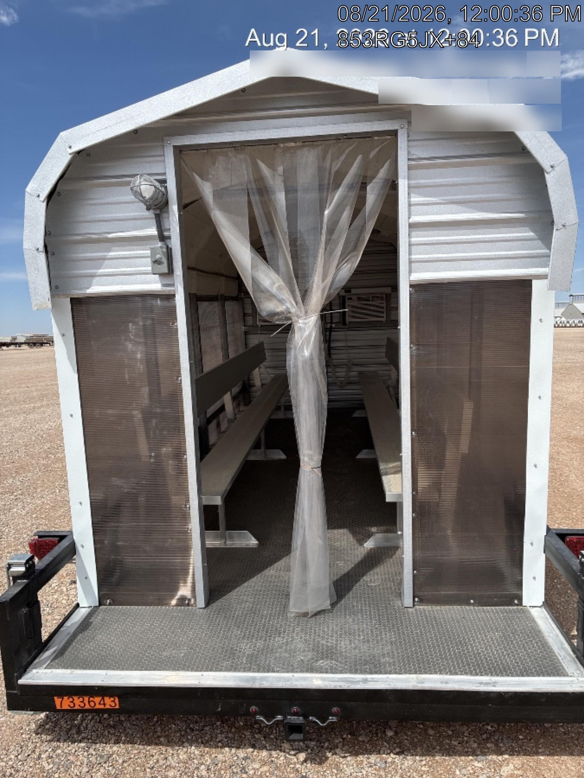 2026 GRANDVIEW EQ Cool Down Trailer