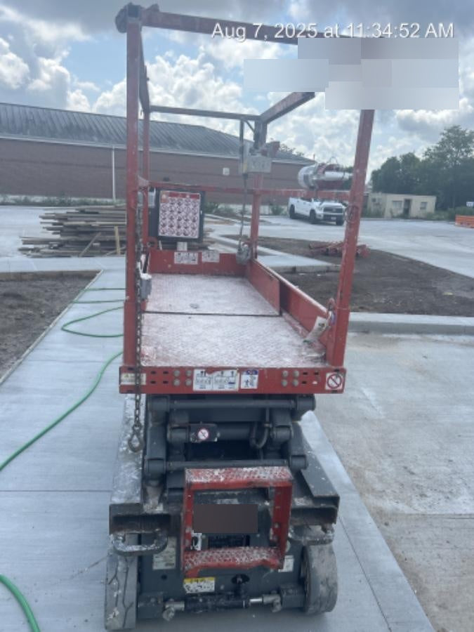 2019 Skyjack SJIII-3219 Standard Options