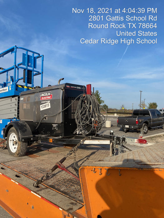 2021 Lincoln Electric Vantage 322 Ready Pak 3