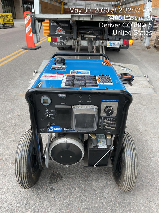 2023 Miller Electric Blue Star 185 Engine Driven Welder, Electric Start, 13 hp, Gas, 6,500 W Peak 907664