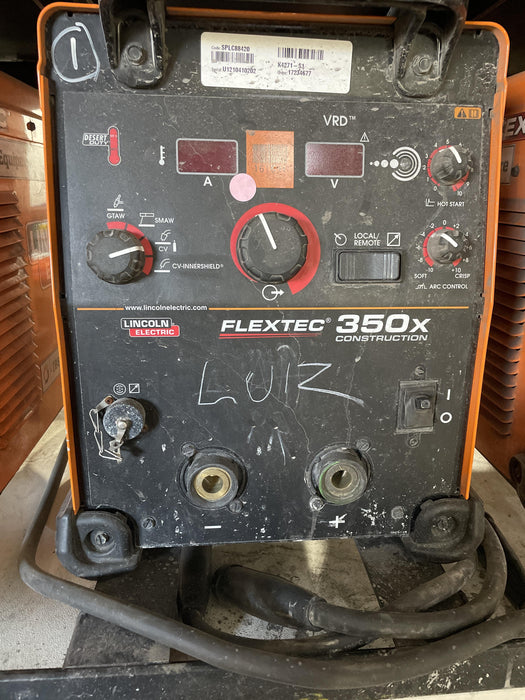 2021 LINCOLN ELECTRIC FLEXTEC 350X