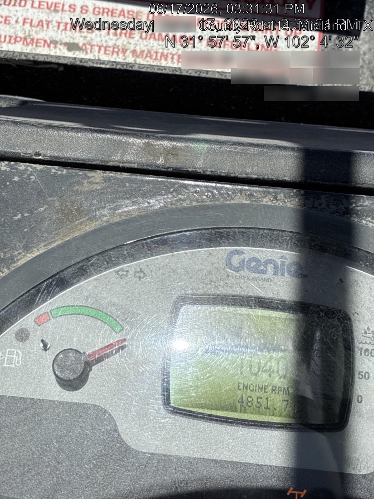 2016 GENIE GTH-1056
