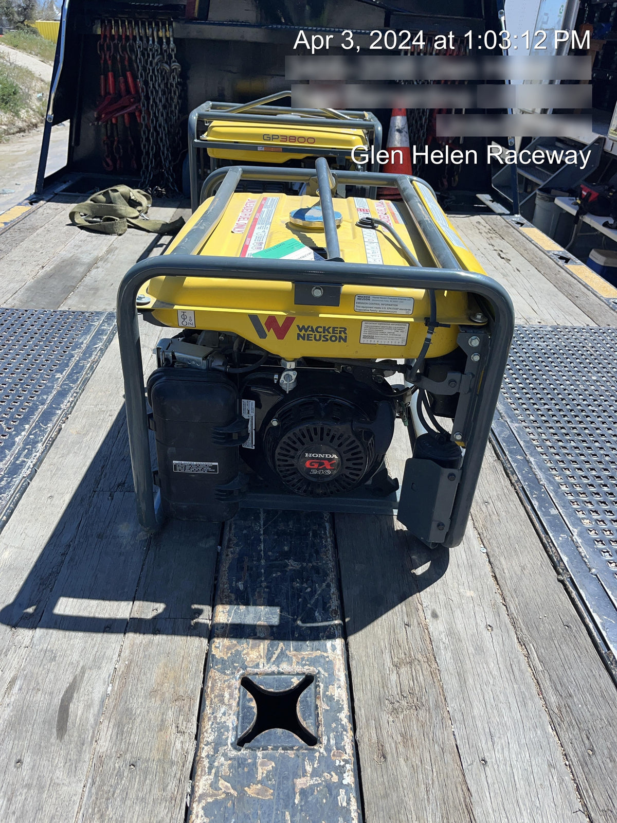 2021 WACKER NEUSON GP3800A